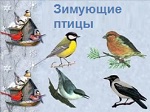 Зимующие птицы
