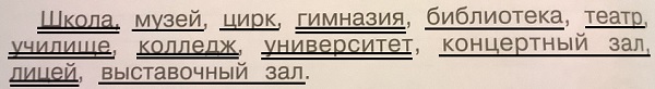образовательные учреждения и учреждения культуры